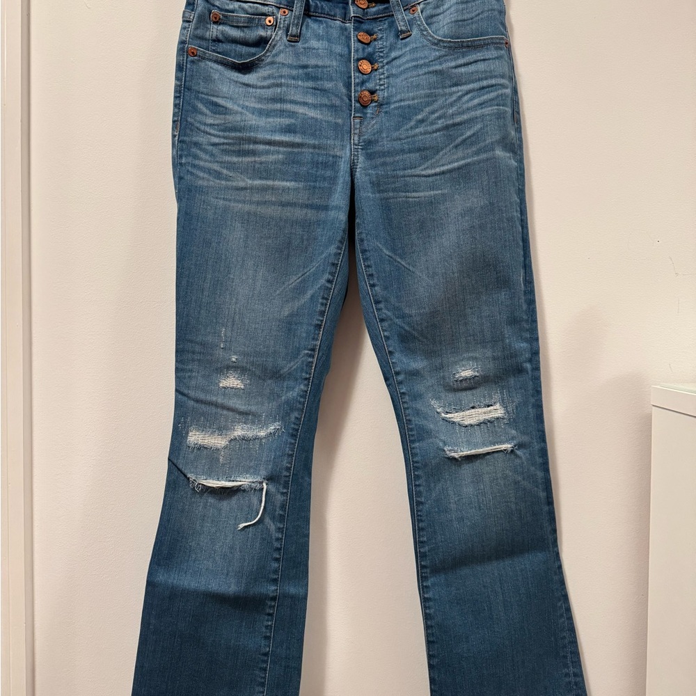 Madewell Cali Demi-boot cut jeans